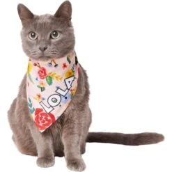 Frisco Floral Personalized Dog & Cat Bandana -Meowverse Store 254255 PT7. AC SS1800 V1618507948