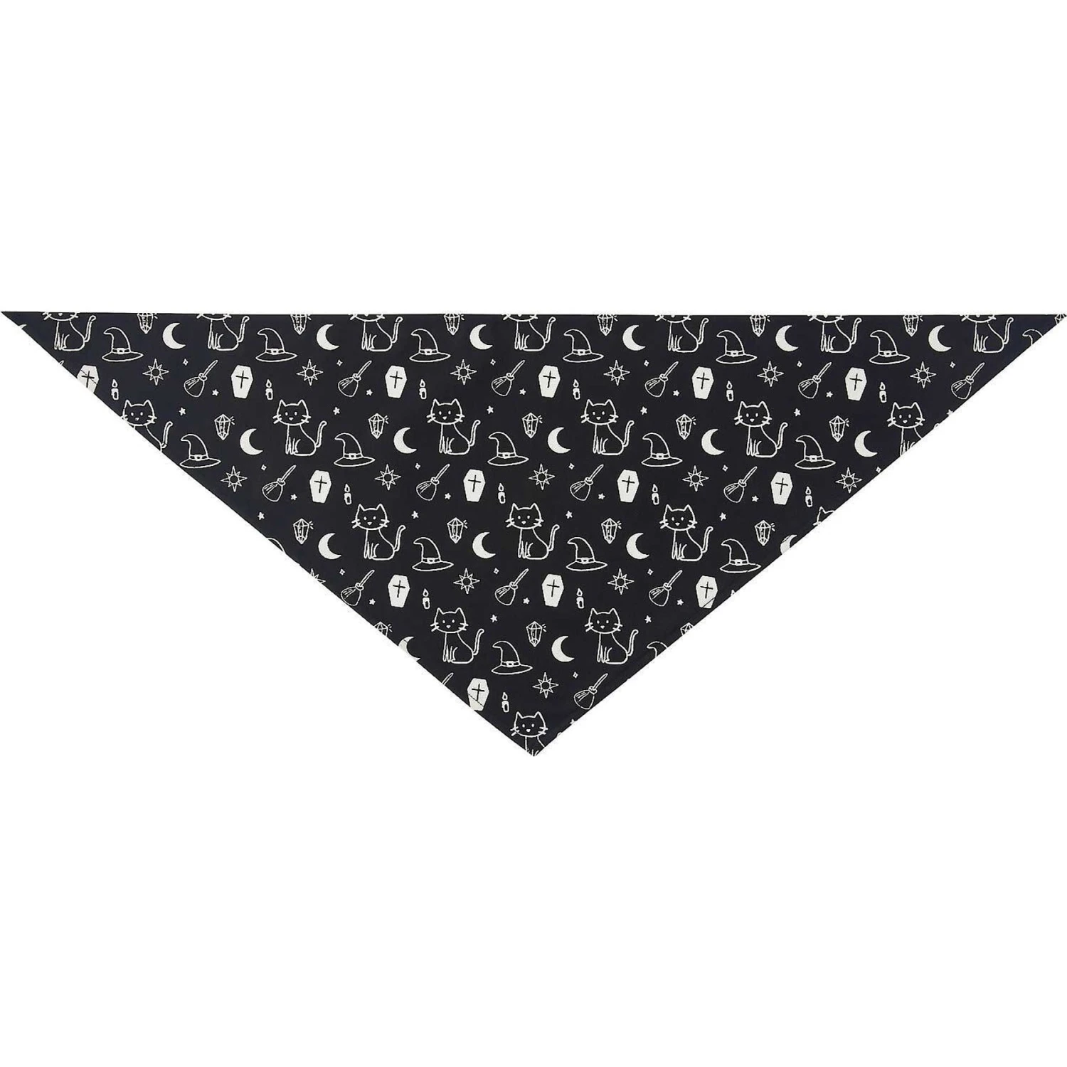 Frisco Glow In The Dark Mystical Print Dog & Cat Bandana 5 Frisco Glow In The Dark Mystical Print Dog & Cat Bandana - Image 5