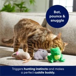 Frisco Magic Familiars Plush Cat Toy With Catnip -Meowverse Store 265638 PT5. AC SS1800 V1691785245