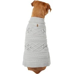 Frisco Boho Bobble-Knit Dog & Cat Sweater