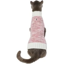 Frisco Heathered Dog & Cat Soft Chenille Sweater