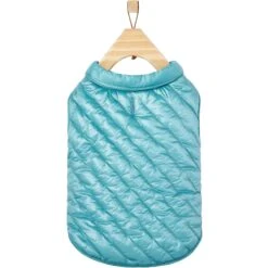 Frisco Lightweight Packable Insulated Dog & Cat Quilted Puffer Coat, Ocean Teal -Meowverse Store 268280 PT4. AC SS1800 V1628778984
