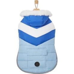 Frisco Heavyweight Chevron Insulated Dog & Cat Parka With Pocket -Meowverse Store 268405 PT4. AC SS1800 V1628784761