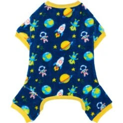 Frisco Dog & Cat Cozy Plush Fleece PJs, Outer Space -Meowverse Store 268477 PT3. AC SS1800 V1637719313