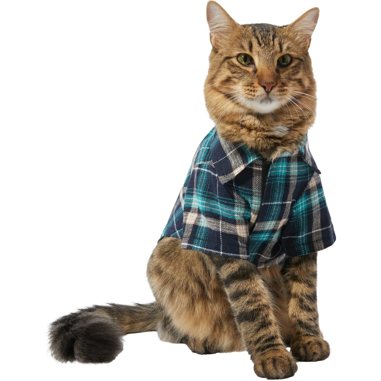 Frisco Multi-Plaid Dog & Cat Flannel Shirt 4 Frisco Multi-Plaid Dog & Cat Flannel Shirt - Image 4