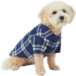 Frisco Navy Plaid Dog & Cat Flannel Shirt 11 Frisco Navy Plaid Dog & Cat Flannel Shirt -Meowverse Store 268596 PT2. AC SS1800 V1637679780