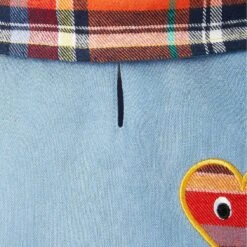 Frisco Chambray Plaid Dog & Cat Dress -Meowverse Store 268637 PT5. AC SS1800 V1637725917