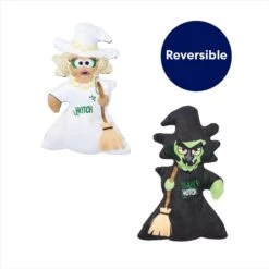 Frisco Halloween Good Witch, Bad Witch Reversible Plush Cat Toy With Catnip -Meowverse Store 270301 PT2. AC SS1800 V1689872847