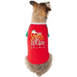 Frisco Santa I Can Explain Dog & Cat T-shirt -Meowverse Store 276496 PT3. AC SS1800 V1637667764