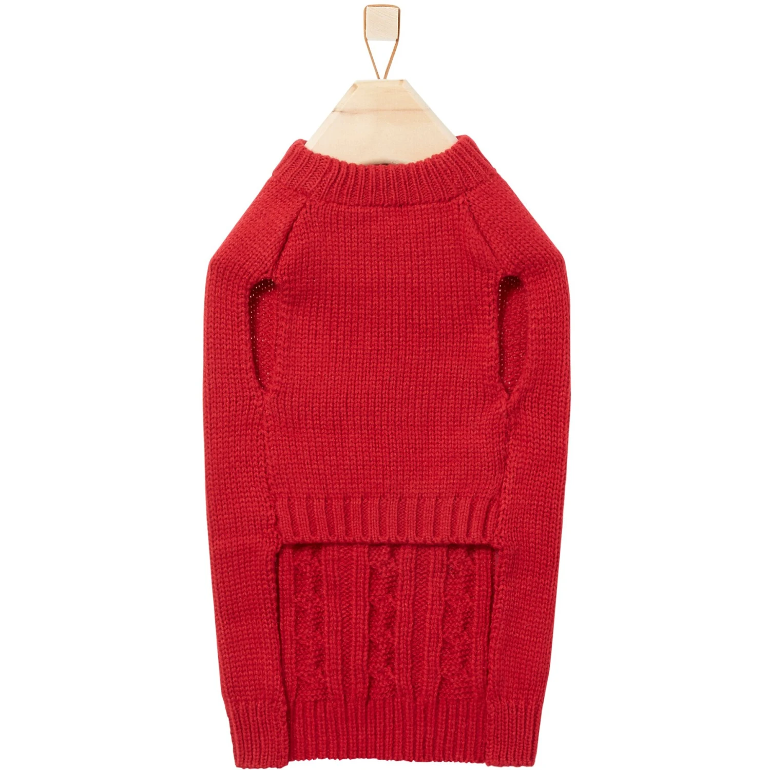 Frisco Personalized Dog & Cat Cable Knitted Sweater 5 Frisco Personalized Dog & Cat Cable Knitted Sweater - Image 5