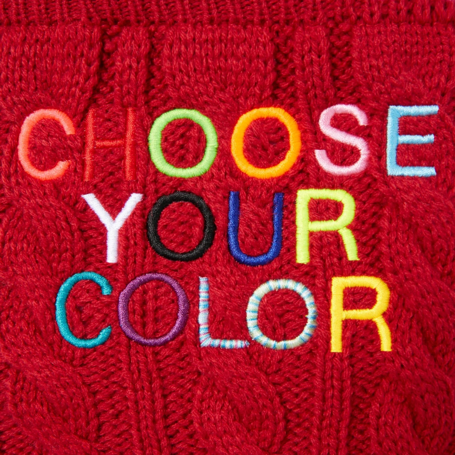 Frisco Personalized Dog & Cat Cable Knitted Sweater 6 Frisco Personalized Dog & Cat Cable Knitted Sweater - Image 6