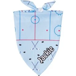 Frisco Ice Hockey Personalized Dog & Cat Bandana