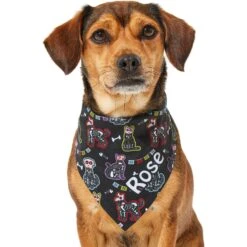 Frisco Dia De Los Muertos Personalized Dog & Cat Bandana 15 Frisco Dia De Los Muertos Personalized Dog & Cat Bandana -Meowverse Store 287052 PT6. AC SS1800 V1623246755