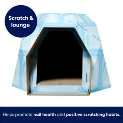 Frisco Igloo Cardboard Cat House 8 Frisco Igloo Cardboard Cat House -Meowverse Store 287293 PT2. AC SS1800 V1692020105