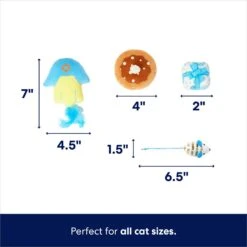 Frisco Holiday 8 Days Of Hanukkah Cardboard Calendar With Toys For Cats 7 Frisco Holiday 8 Days Of Hanukkah Cardboard Calendar With Toys For Cats -Meowverse Store 287301 PT2. AC SS1800 V1695045711