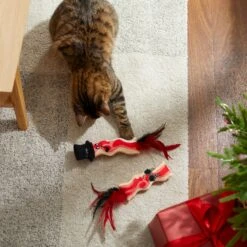 Frisco Holiday Bacon Plush Cat Toy With Catnip, 2 Count -Meowverse Store 287377 PT3. AC SS1800 V1632773555