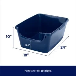 Frisco High Sided Cat Litter Box, Extra Large & World's Best Multi-Cat Unscented Clumping Corn Cat Litter 7 Frisco High Sided Cat Litter Box, Extra Large & World's Best Multi-Cat Unscented Clumping Corn Cat Litter -Meowverse Store 293046 PT2. AC SS1800 V1619998947