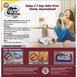 Frisco Plush, Teaser, Ball & Tri-Tunnel Variety Pack Cat Toy With Catnip, 20 Count & Arm & Hammer Litter Clump & Seal Multi-Cat Scented Clumping Clay Cat Litter -Meowverse Store 293064 PT4. AC SS1800 V1620007036