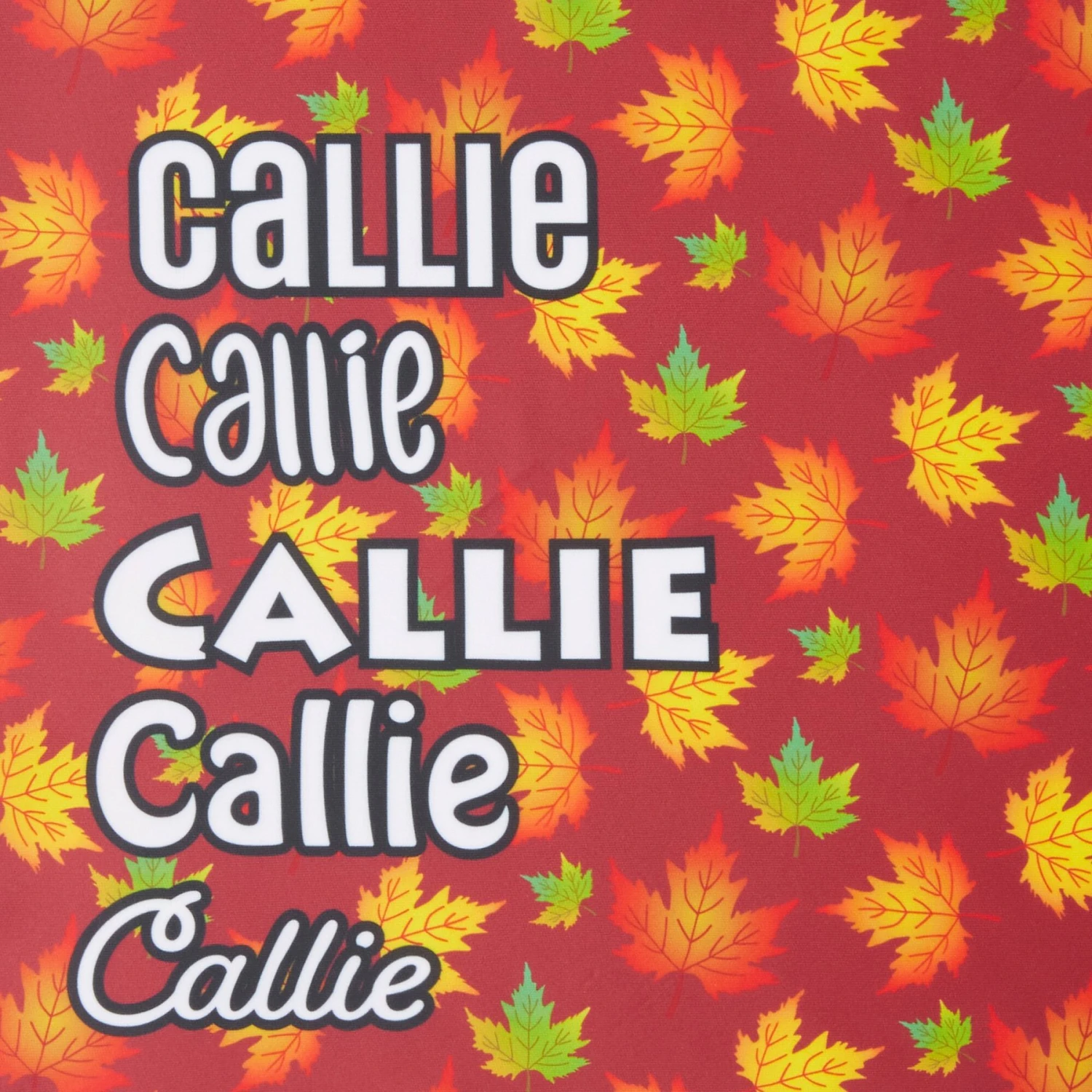 Frisco Fall Leaves Personalized Dog & Cat Bandana 5 Frisco Fall Leaves Personalized Dog & Cat Bandana - Image 5