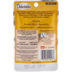 Hartz Delectables Stew Chicken & Tuna Lickable Cat Treat & Frisco Foldable Play Tri-Tunnel Cat Toy 9 Hartz Delectables Stew Chicken & Tuna Lickable Cat Treat & Frisco Foldable Play Tri-Tunnel Cat Toy -Meowverse Store 298074 PT2. AC SS1800 V1621266442