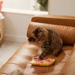 Frisco Lunar New Year Fan Plush Cat Toy With Catnip -Meowverse Store 298911 PT3. AC SS1800 V1640269039