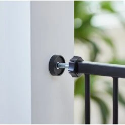 Frisco Metal Geometric Pattern Extra Wide Auto-close Dog Gate -Meowverse Store 299512 PT5. AC SS1800 V1627306893