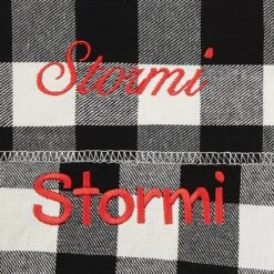 Frisco Buffalo Check Embroidered Personalized Dog & Cat Bandana -Meowverse Store 301162 PT4. AC SS1800 V1628013742