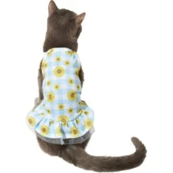 Frisco Sunflower Gingham Dog & Cat Dress 8 Frisco Sunflower Gingham Dog & Cat Dress -Meowverse Store 312120 PT2. AC SS1800 V1644425858