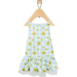Frisco Sunflower Gingham Dog & Cat Dress 9 Frisco Sunflower Gingham Dog & Cat Dress -Meowverse Store 312120 PT3. AC SS1800 V1644424451