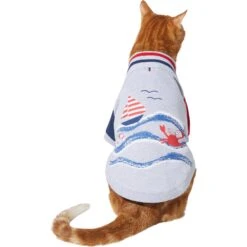 Frisco Nautical Polo Dog & Cat Shirt 9 Frisco Nautical Polo Dog & Cat Shirt -Meowverse Store 312160 PT2. AC SS1800 V1644532077