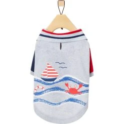 Frisco Nautical Polo Dog & Cat Shirt 10 Frisco Nautical Polo Dog & Cat Shirt -Meowverse Store 312160 PT3. AC SS1800 V1644528707
