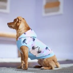 Frisco Palm Tree Dog & Cat Hoodie -Meowverse Store 312241 PT7. AC SS1800 V1673303005
