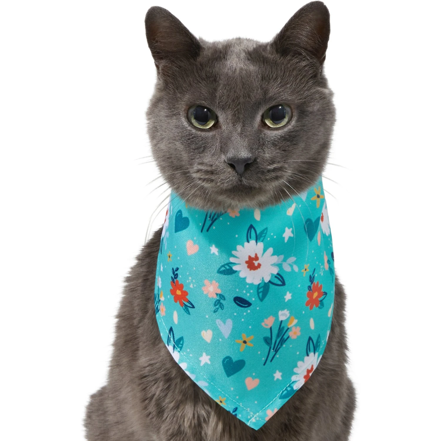 Frisco Spring Floral Dog & Cat Bandana 3 Frisco Spring Floral Dog & Cat Bandana - Image 3