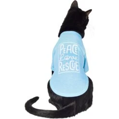 Frisco Peace Love Rescue Dog & Cat T-Shirt -Meowverse Store 315068 PT2. AC SS1800 V1646351611