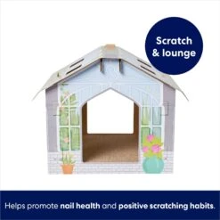 Frisco Greenhouse Cardboard Cat House 8 Frisco Greenhouse Cardboard Cat House -Meowverse Store 317737 PT2. AC SS1800 V1689351662