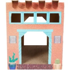 Frisco Southwestern House Cardboard Cat House -Meowverse Store 317739 PT2. AC SS1800 V1642088618