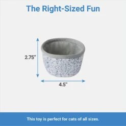 Frisco Guacamole Bowl Cat Toy With Catnip, Medium, 4 Count -Meowverse Store 327059 PT2. AC SS1800 V1645205849