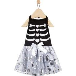 Frisco Silver Metallic Skull Dog & Cat Dress 8 Frisco Silver Metallic Skull Dog & Cat Dress -Meowverse Store 335154 PT4. AC SS1800 V1658343223