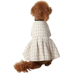 Frisco Tweed Weave Ruffle Skirt Dog & Cat Dress 9 Frisco Tweed Weave Ruffle Skirt Dog & Cat Dress -Meowverse Store 353649 PT2. AC SS1800 V1659008241