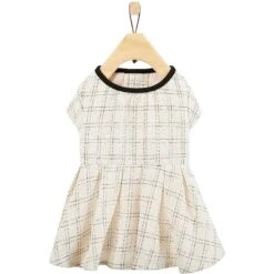 Frisco Tweed Weave Ruffle Skirt Dog & Cat Dress 10 Frisco Tweed Weave Ruffle Skirt Dog & Cat Dress -Meowverse Store 353649 PT4. AC SS1800 V1659726539