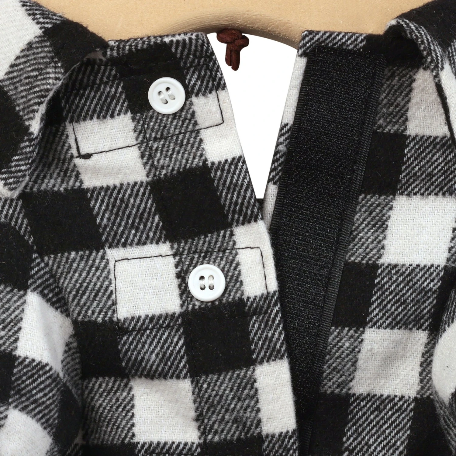 Frisco Black Plaid Dog & Cat Shirt 7 Frisco Black Plaid Dog & Cat Shirt - Image 7