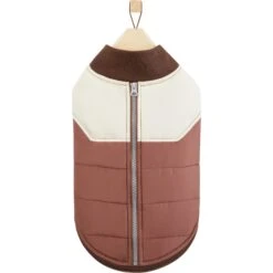 Frisco Lightweight Colorblock Puffer Dog & Cat Jacket -Meowverse Store 353809 PT4. AC SS1800 V1661278460