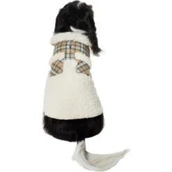 Frisco Lightweight Plaid Pocket Dog & Cat Coat -Meowverse Store 353940 PT2. AC SS1800 V1659008183
