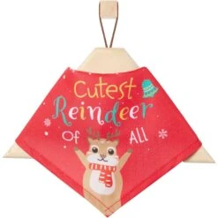 Frisco Cutest Reindeer Of All Dog & Cat Bandana -Meowverse Store 357931 PT4. AC SS1800 V1660756046