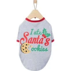 Frisco I Ate Santa's Cookies Dog & Cat T-Shirt 10 Frisco I Ate Santa's Cookies Dog & Cat T-Shirt -Meowverse Store 358293 PT4. AC SS1800 V1660764463