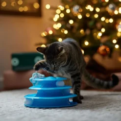 Frisco Winter Blue Cat Tracks Cat Toy With Catnip -Meowverse Store 360903 PT3. AC SS1800 V1661874361