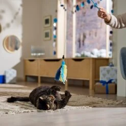 Frisco Hanukkah Interchangeable Teaser Wand Cat Toy With Catnip -Meowverse Store 360911 PT3. AC SS1800 V1661890134