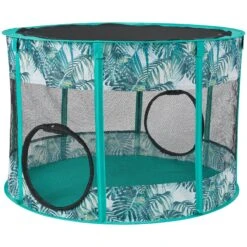 Frisco Mesh Outdoor Extra Wide Pop-up Cat Playpen & Tunnel -Meowverse Store 371212 PT3. AC SS1800 V1663094464