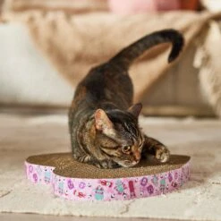 Frisco Valentine Heart Cat Scratcher Toy With Catnip -Meowverse Store 514862 PT3. AC SS1800 V1701364930