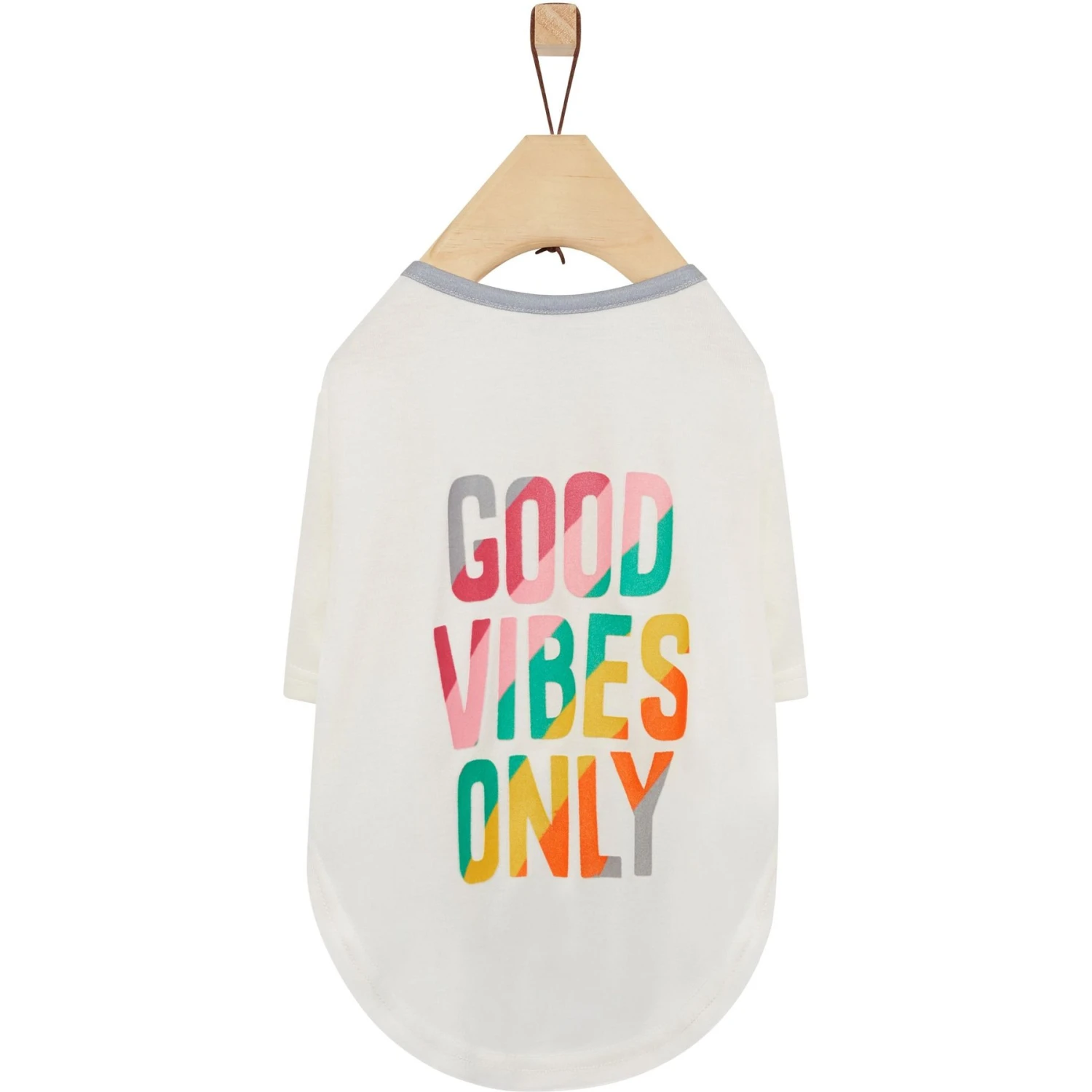 Frisco Good Vibes Only Dog & Cat T-Shirt 1 Frisco Good Vibes Only Dog & Cat T-Shirt
